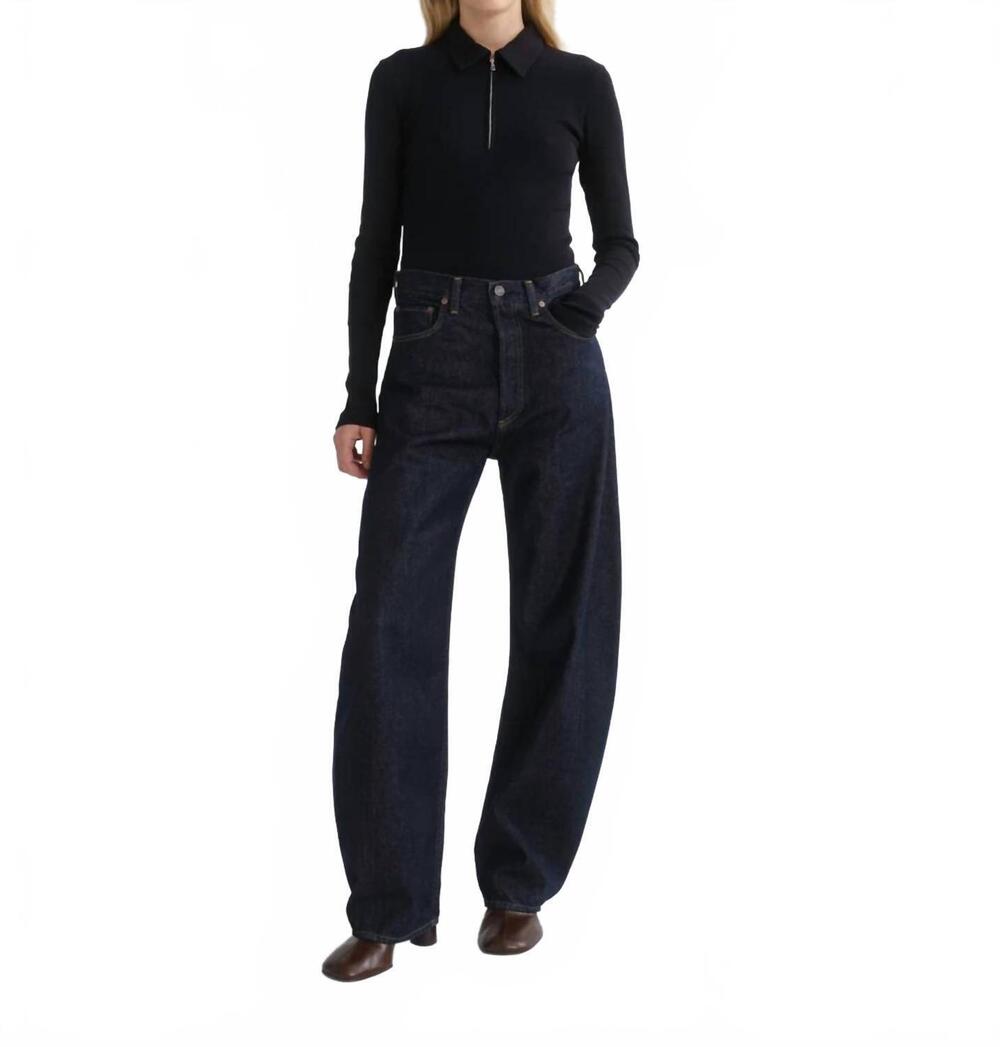 NEW AGOLDE luna pierced jean in rinse